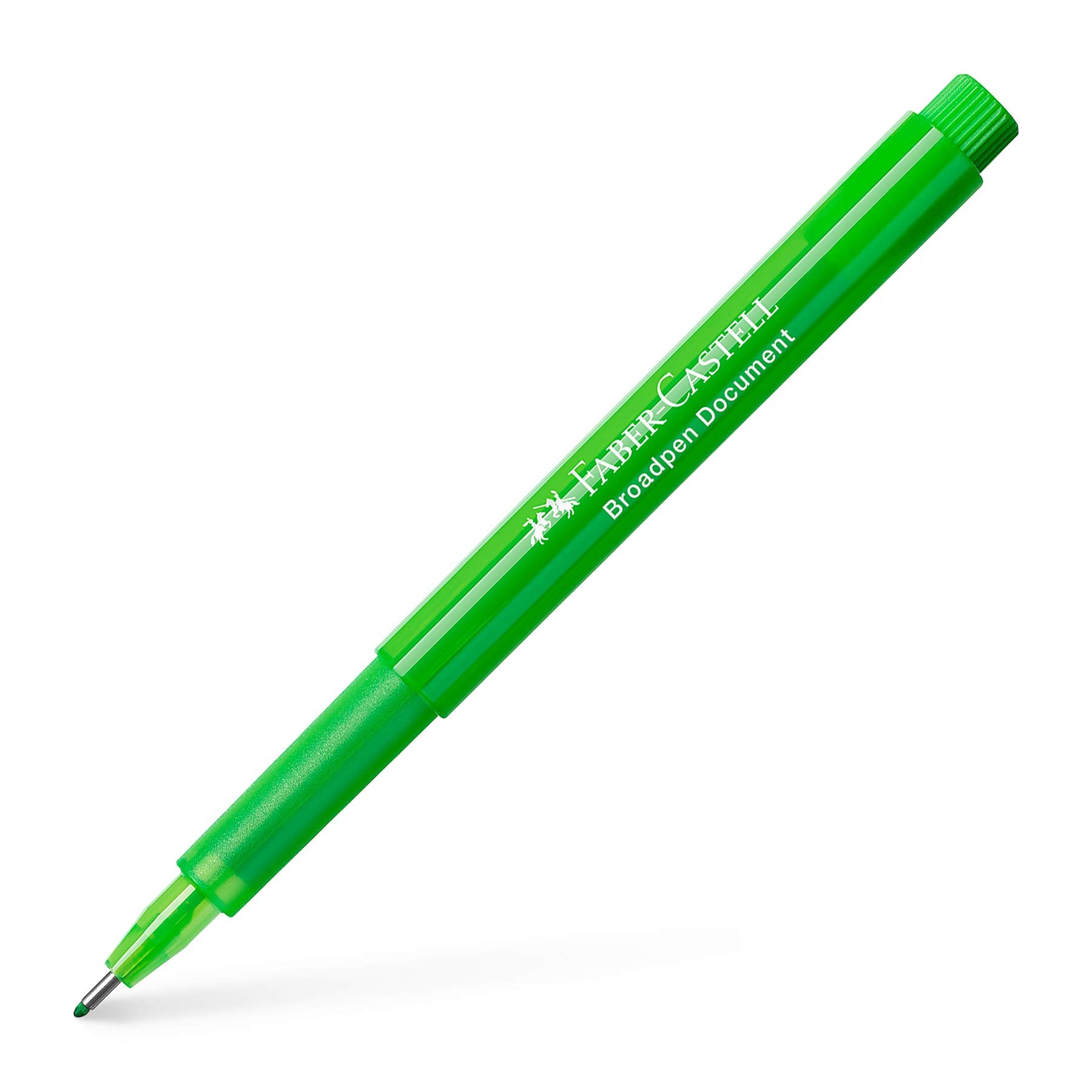 Faber Castell 155466 "Broadpen 1554" Fineliner - Light Green