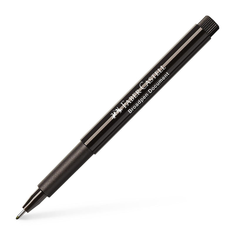 Faber-Castell 1554 Fineliner Broad Pen - Black