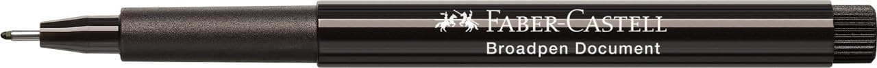 Faber-Castell 1554 Fineliner Broad Pen - Black