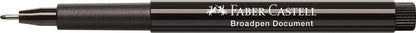 Faber-Castell 1554 Fineliner Broad Pen - Black