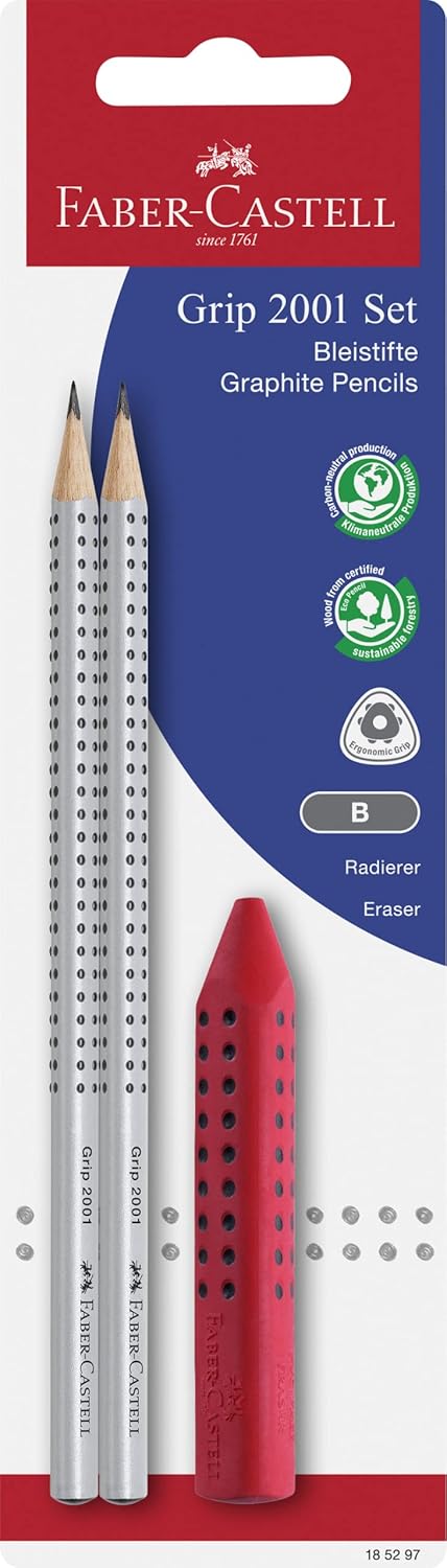 Faber Castell 185297"Grip 2001" B Eraser