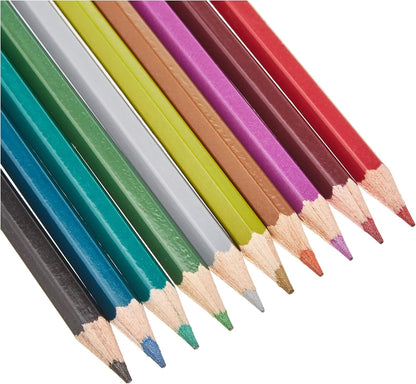 Faber-Castell 201583 Metallic Colour Pencil (Pack of 10)