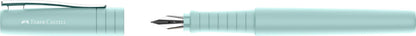 FABER-CASTELL 241011 Poly Pen Nib Width F Fountain Pen Caribic Blue