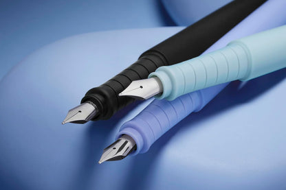 FABER-CASTELL 241053 Poly Pen Writing Set with Ballpoint Pen and Fountain Pen Caribic Blue