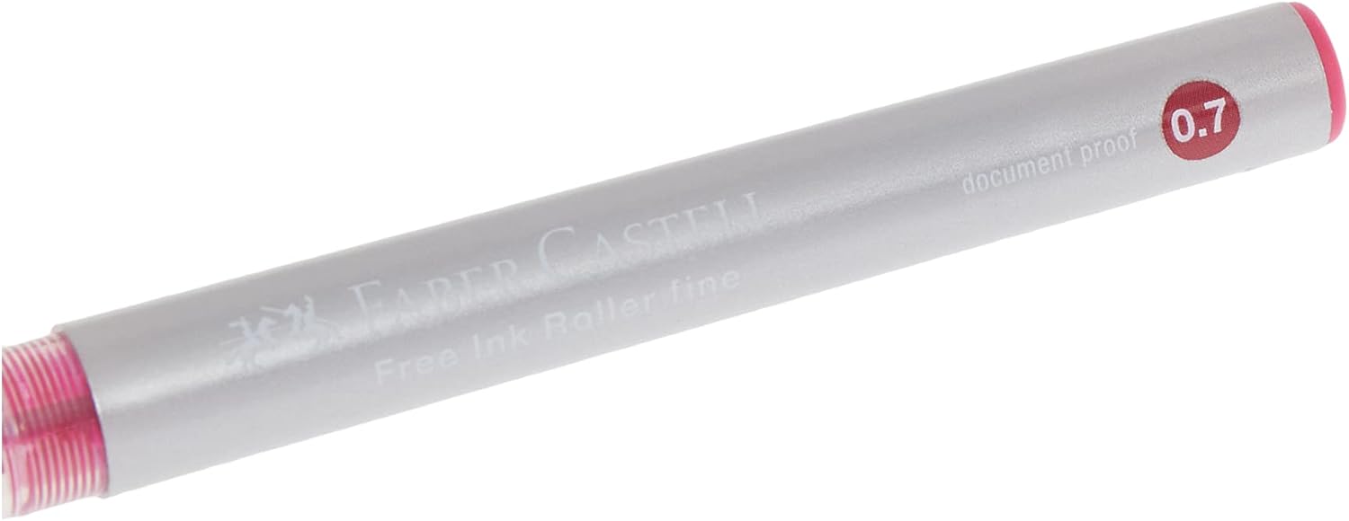 Faber-Castell Free Ink Roller Pen 0.7mm - Wine Red