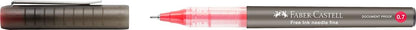 Faber-Castell Roller Free Ink Needle 0.7 red