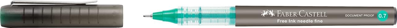 Faber-Castell Roller Free Ink Needle 0.7 green