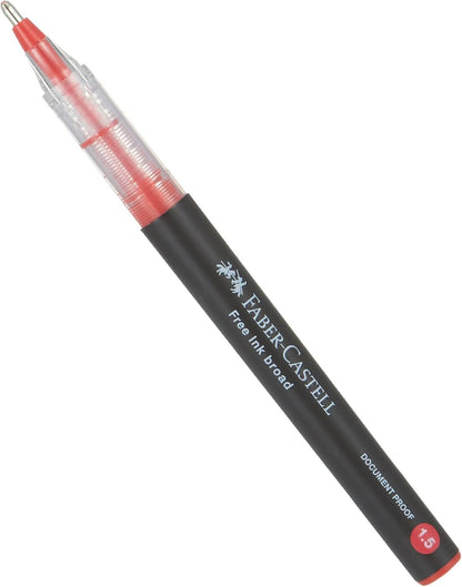 Faber-Castell Free Ink Roller 1.5mm -Red