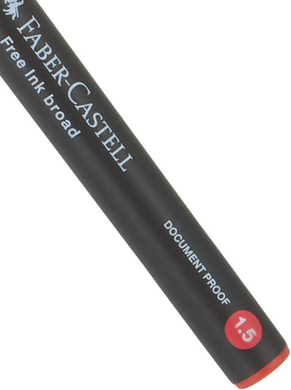 Faber-Castell Free Ink Roller 1.5mm -Red