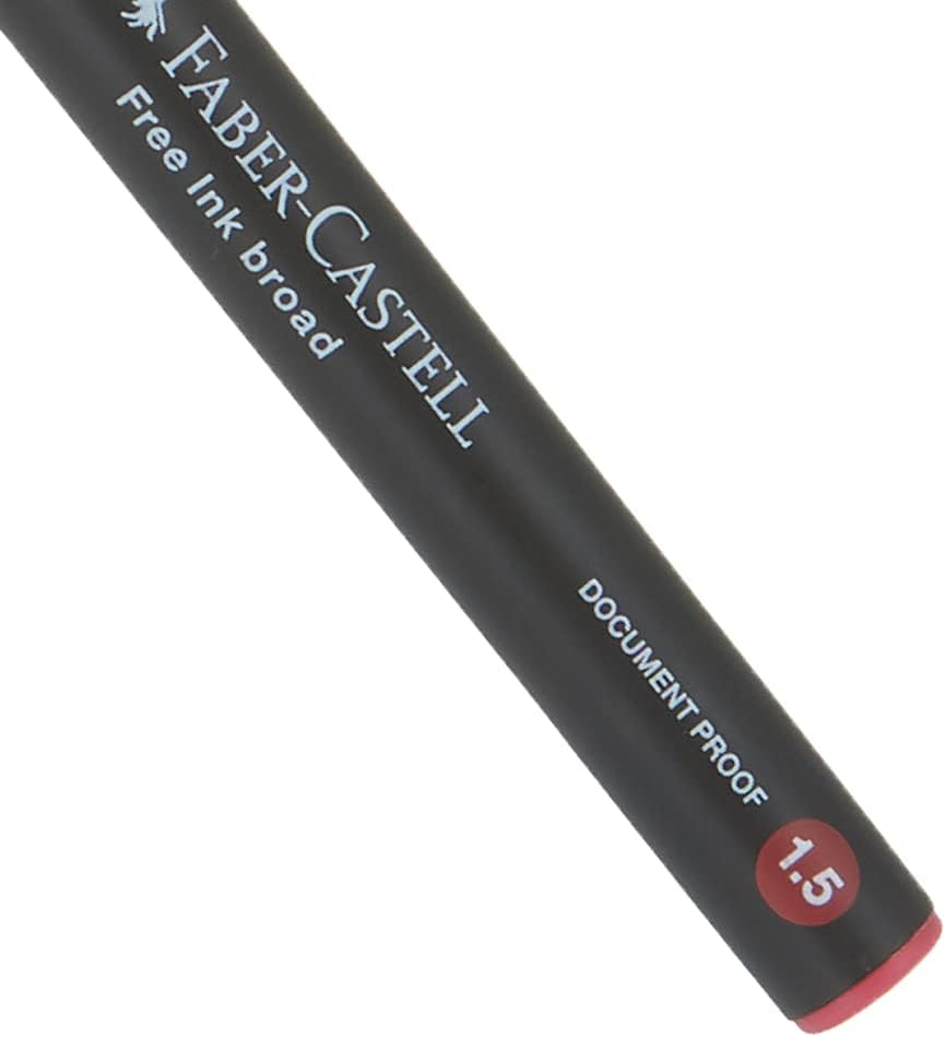 Inktroller Faber-Castell 1,5 mm Vino rosso