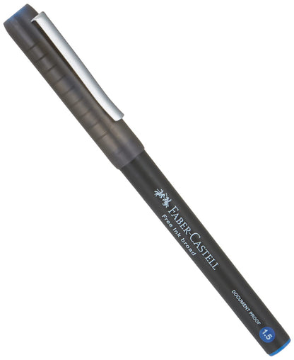 Faber-Castell Free Ink Broad Rollerball Pen 1.5 mm Blue
