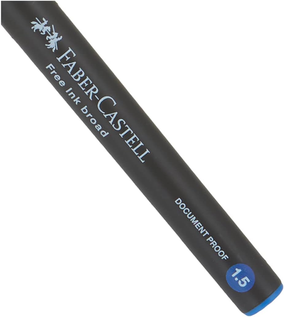 Faber-Castell Free Ink Broad Rollerball Pen 1.5 mm Blue
