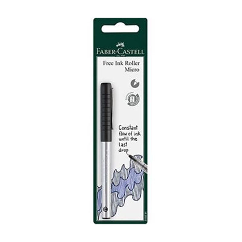 Faber Castell Free Ink Roller Micro Color Black, 1 piece