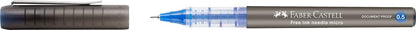Faber-Castell Roller Free Ink Needle 0.5 blue
