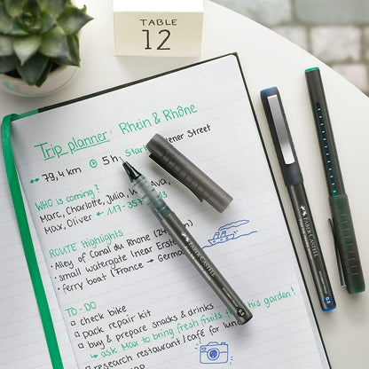 Faber-Castell Roller Free Ink Needle 0.5 blue