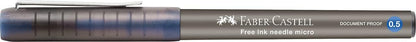 Faber-Castell Roller Free Ink Needle 0.5 blue