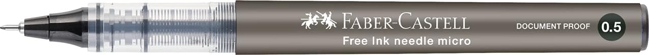 Faber-Castell Roller Free Ink Needle 0.5 black