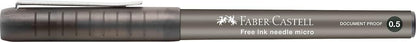Faber-Castell Roller Free Ink Needle 0.5 black