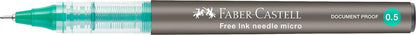 Faber-Castell Roller Free Ink Needle 0.5 green