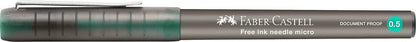 Faber-Castell Roller Free Ink Needle 0.5 green