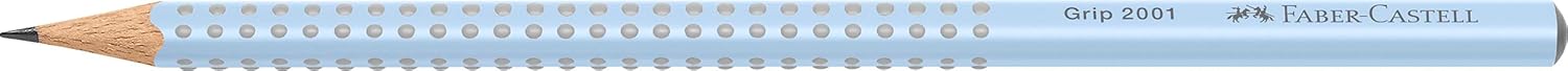 Faber-Castell 517074 - Graphite Grip Pencil - B - Sky Blue