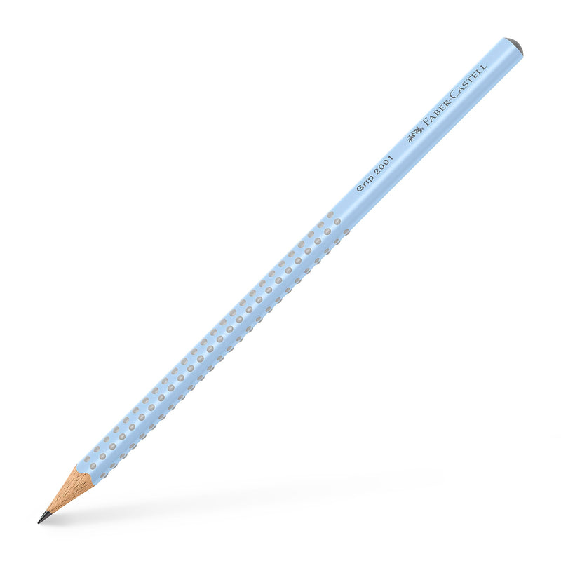 Faber-Castell 517074 - Graphite Grip Pencil - B - Sky Blue
