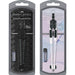 Faber-Castell No.574444 Quick Adjustment Compass 2-Piece Set, Dark/Bright