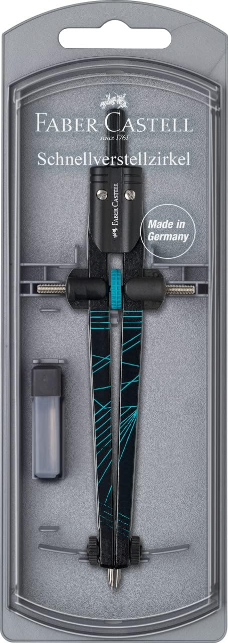 Faber Castell Twister 2022 Compass with Quick-Set Mechanism - Various Colourways