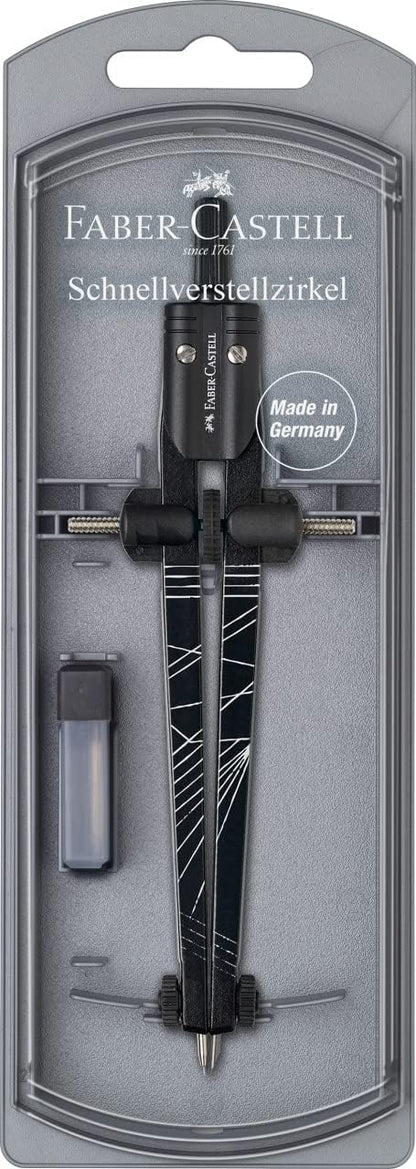Faber Castell Twister 2022 Compass with Quick-Set Mechanism - Various Colourways