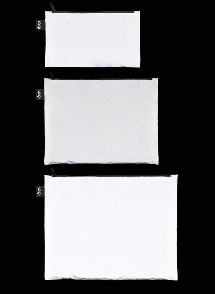 Reflective Silver Zip Pockets