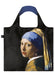 Loqi Johannes Vermeer  Girl With A Pearl Earring Recycled Bag
