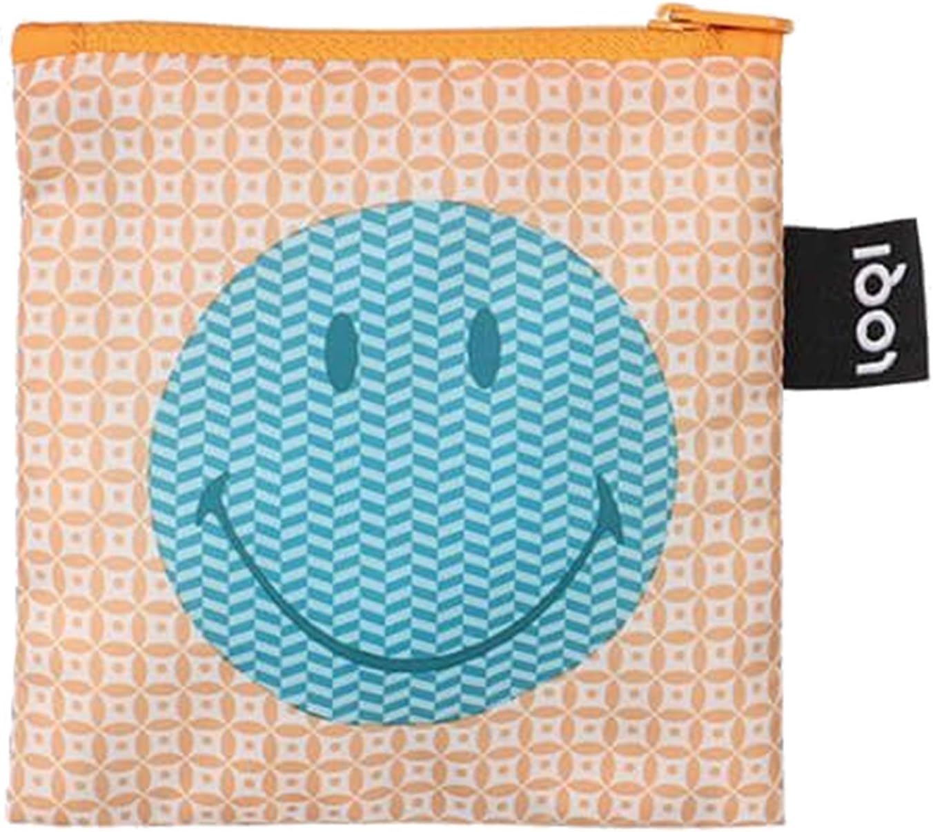 LOQI SMILEY - Geometric Recycled Bag