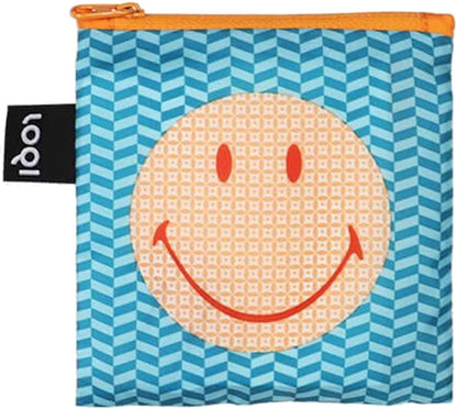 LOQI SMILEY - Geometric Recycled Bag