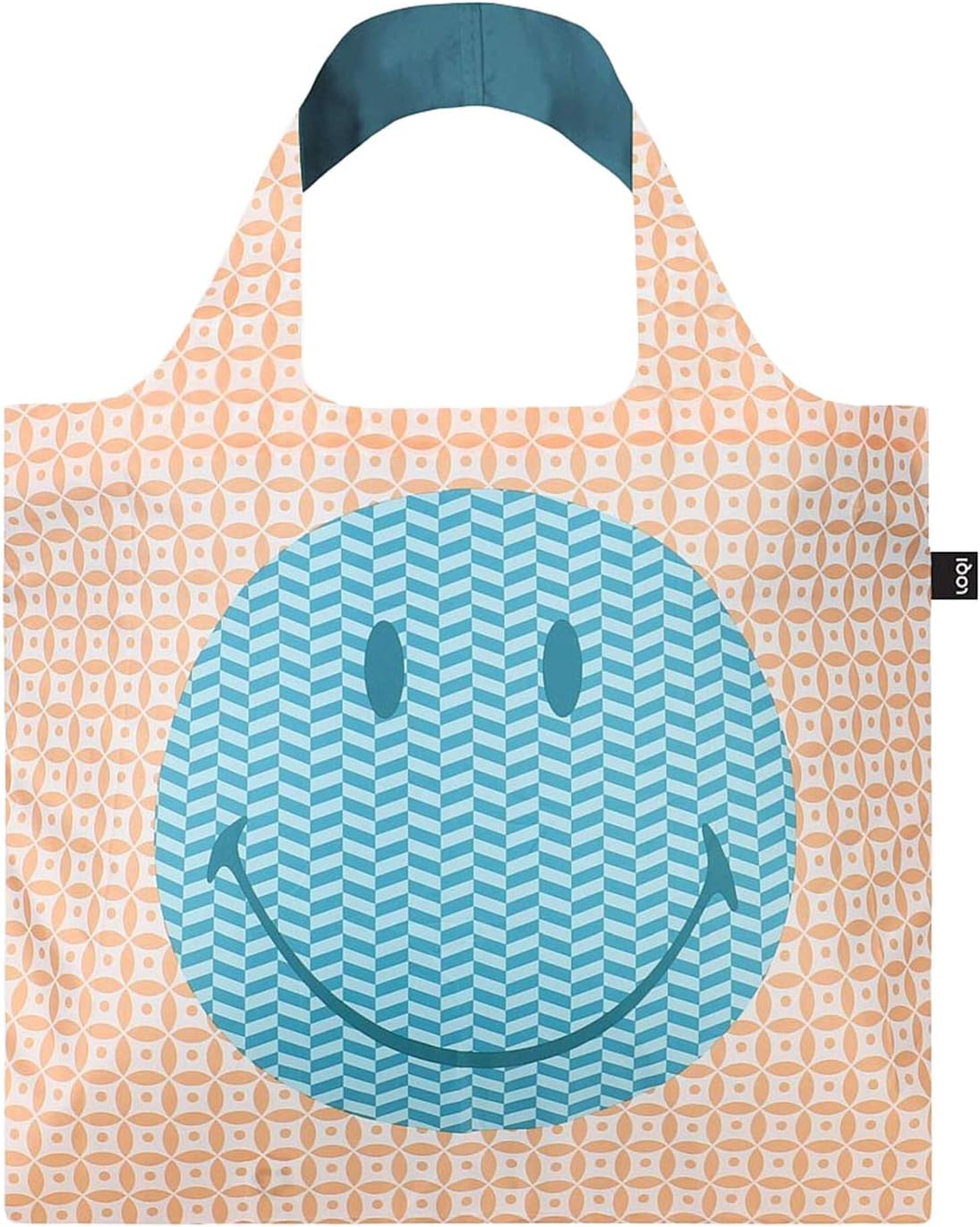 LOQI SMILEY - Geometric Recycled Bag