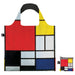 LOQI Composition with Red, Yellow, Blue and Black Recycled Bag