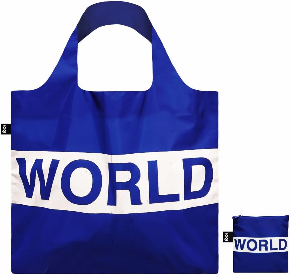 Loqi Matt Mullican World & Sign Recycled Bag