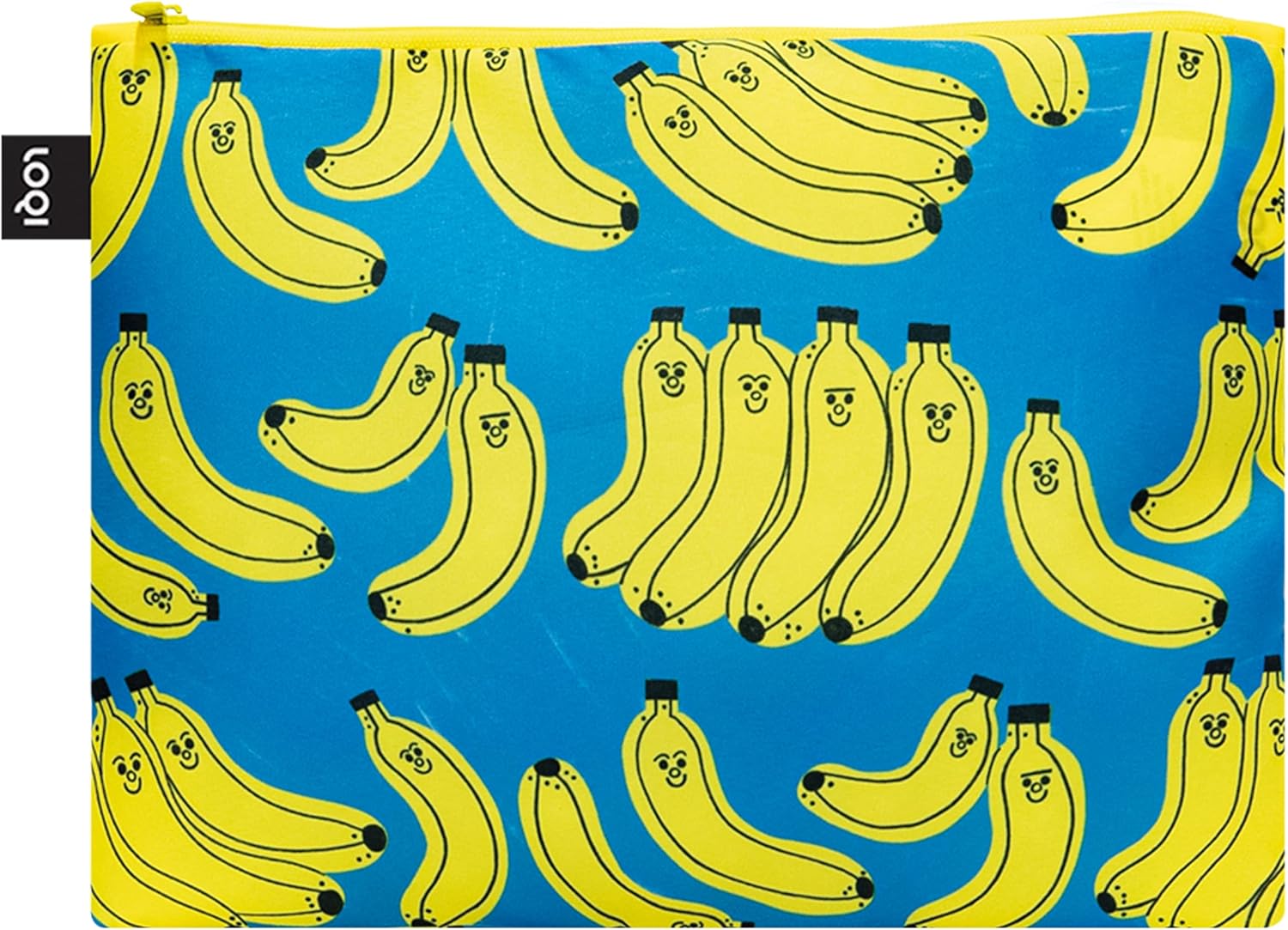 Zip Pockets Bad Bananas & Dog Walking Recycled