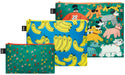 Zip Pockets Bad Bananas & Dog Walking Recycled