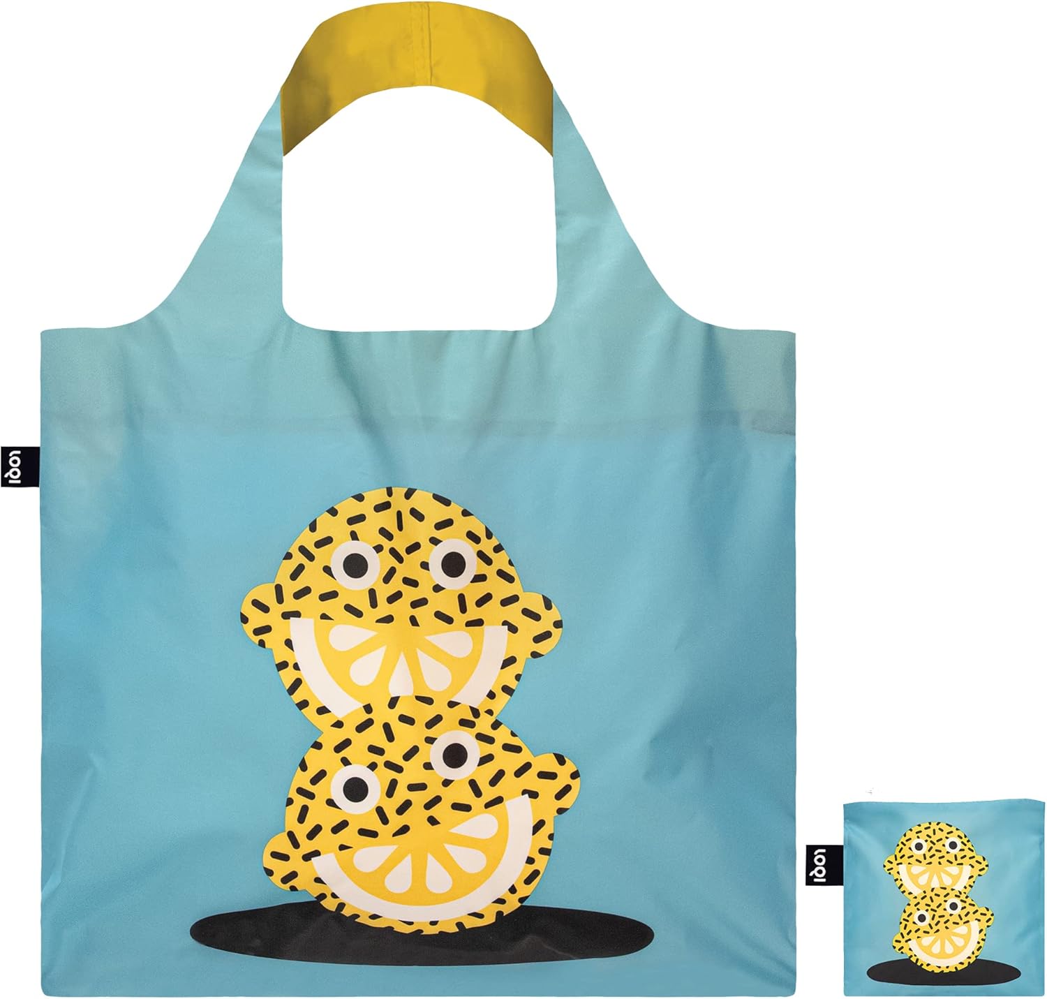 LOQI Lucky Lemons Recycled Bag