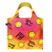 LOQI Museum Smiley Reusable Shopping Bag, Time to Smile Collectors Edition, One Size, Yelow (SM.TS