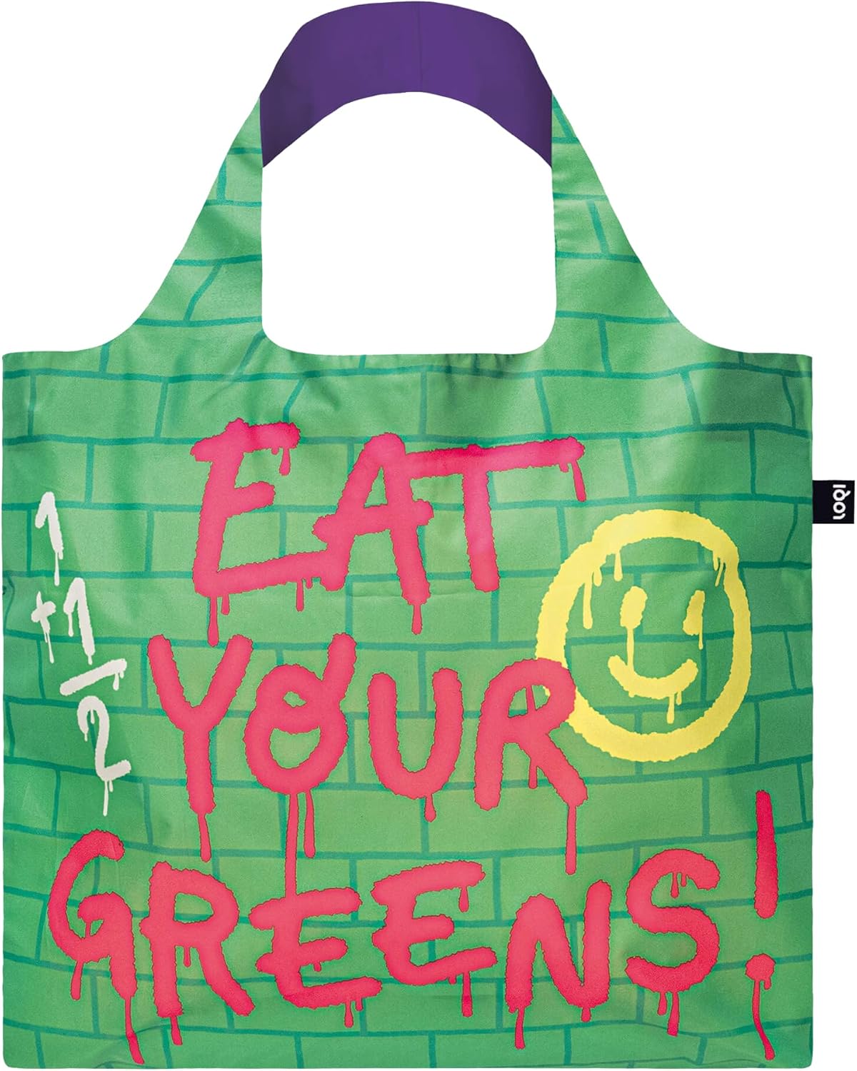 LOQI Eat your Greens Recycled Bag