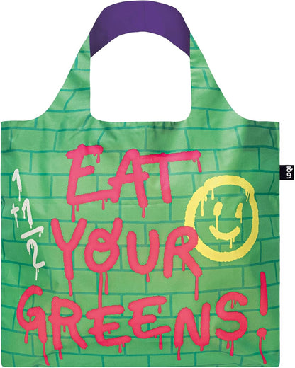 LOQI Eat your Greens Recycled Bag