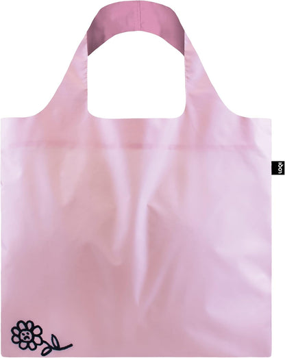 LOQI Guerrilla Girls Dearest Art Collector Recycled Bag, Pink, M, Pink, M, Contemporary, Pink, M, Contemporary