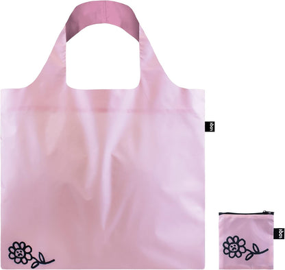 LOQI Guerrilla Girls Dearest Art Collector Recycled Bag, Pink, M, Pink, M, Contemporary, Pink, M, Contemporary