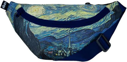 Vincent Van Gogh The Starry Night Recycled Bumbag, blue, L, ID pocket