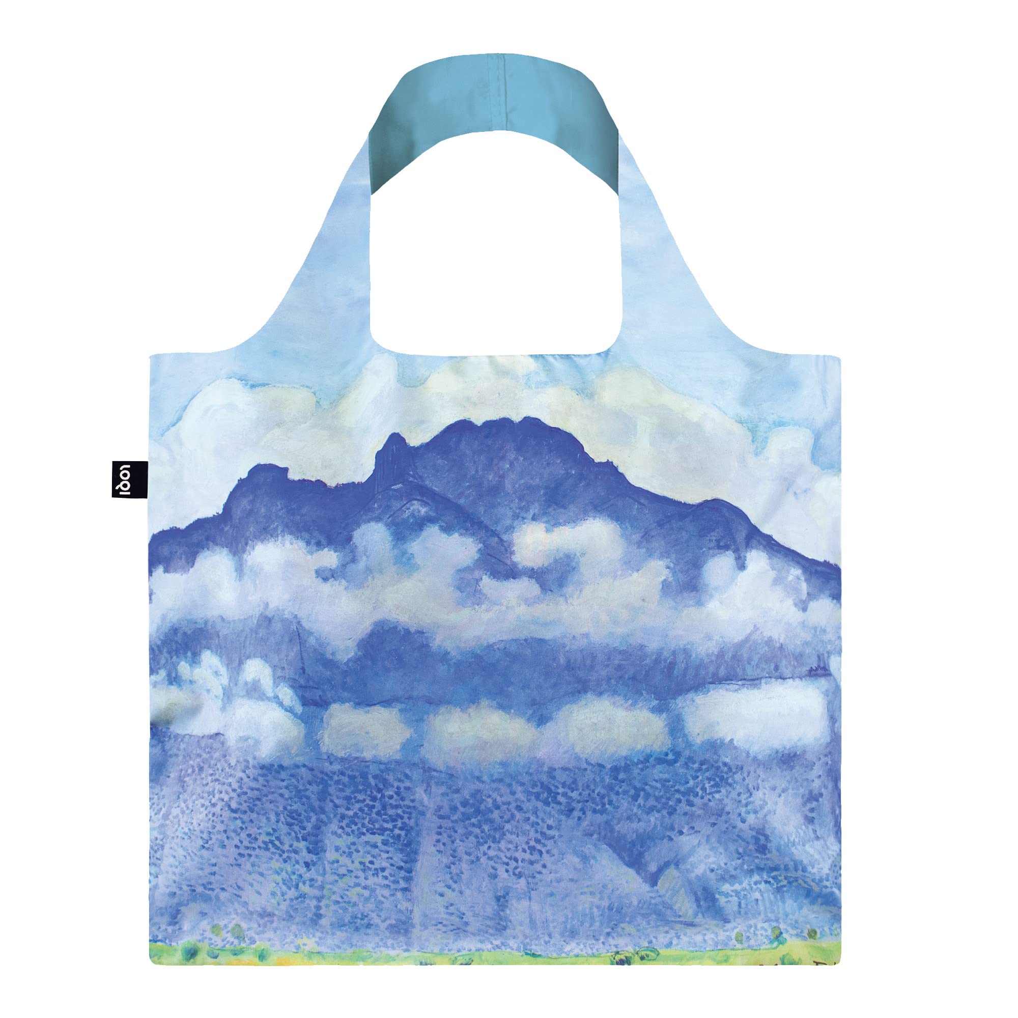 LOQI Ferdinand Hodler The Schynige Platte Bag, blue, Contemporary