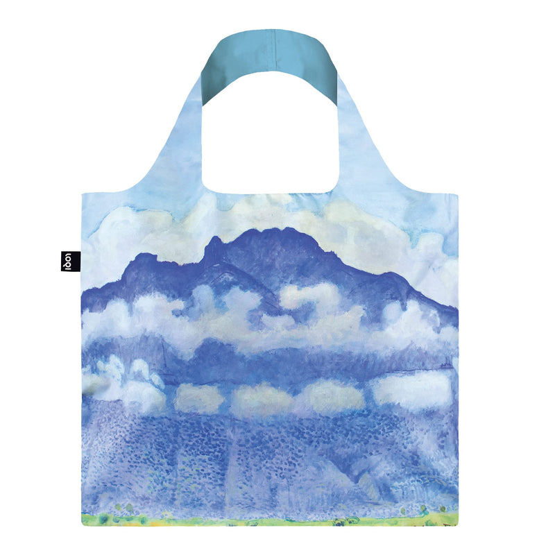 LOQI Ferdinand Hodler The Schynige Platte Bag, blue, Contemporary