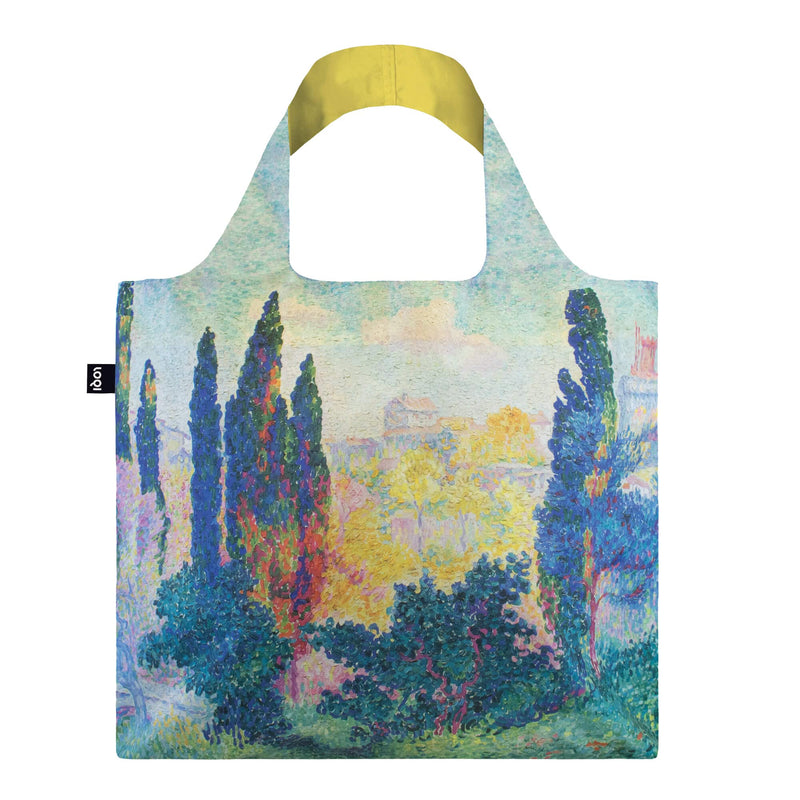LOQI Henri Edmond The Cypresses at Cagnes Bag, blue, Contemporary