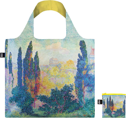 LOQI Henri Edmond The Cypresses at Cagnes Bag, blue, Contemporary