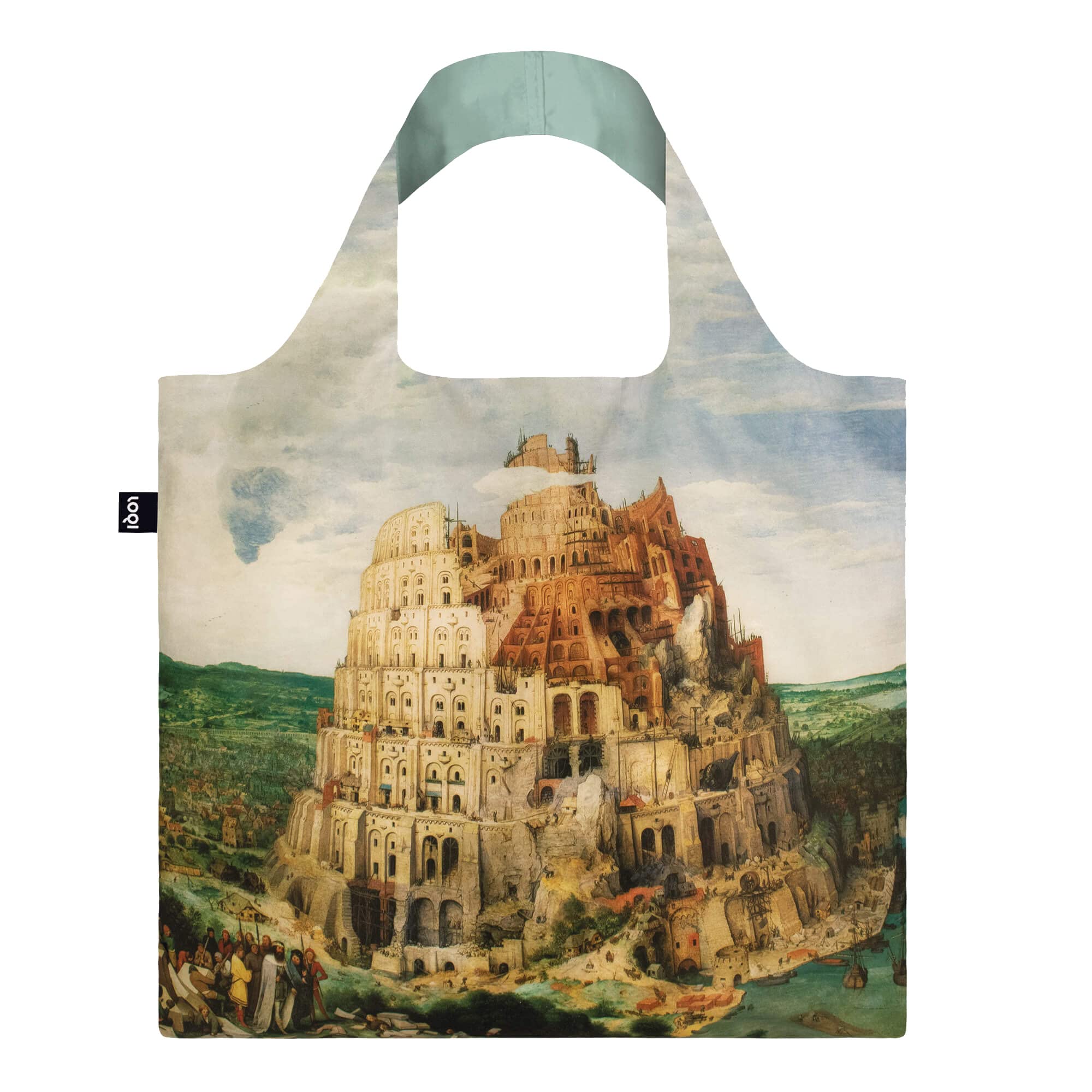 LOQI Pieter Bruegel Tower of Babel Bag, multicoloured, Contemporary